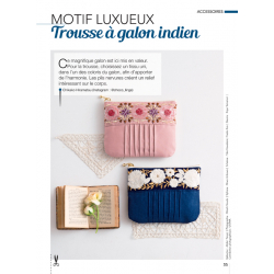 Coudre c'est facile n°79 - Des sacs ovales multifonctions Magazine Couture