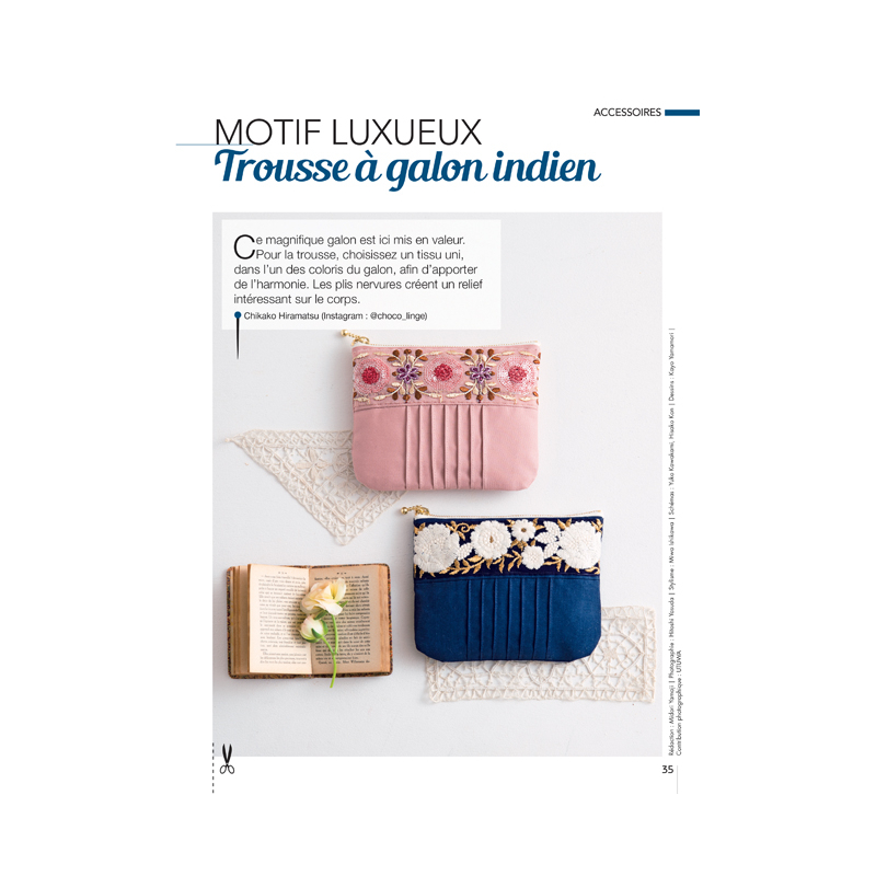 Coudre c'est facile n°79 - Des sacs ovales multifonctions Magazine Couture
