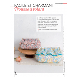 Coudre c'est facile n°79 - Des sacs ovales multifonctions Magazine Couture