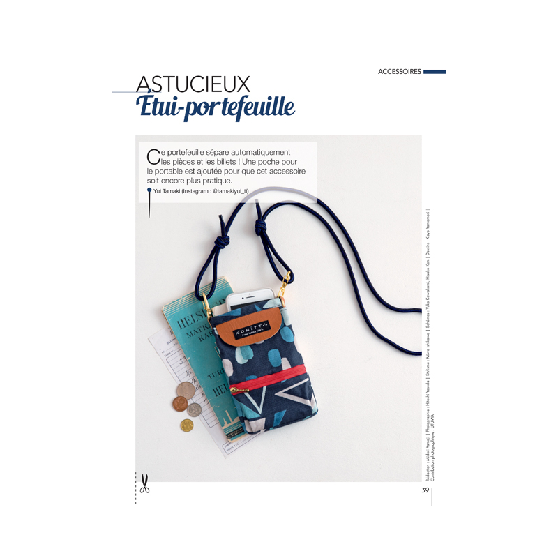 Coudre c'est facile n°79 - Des sacs ovales multifonctions Magazine Couture