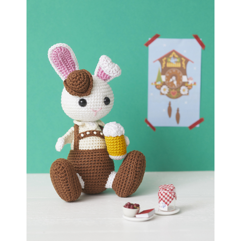 Lapin Câlin: tutoriel amigurumi crochet Lidia Crochet Tricot