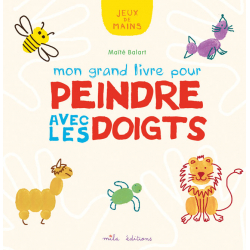 Mon grand livre pour peindre avec les doigts  - 1