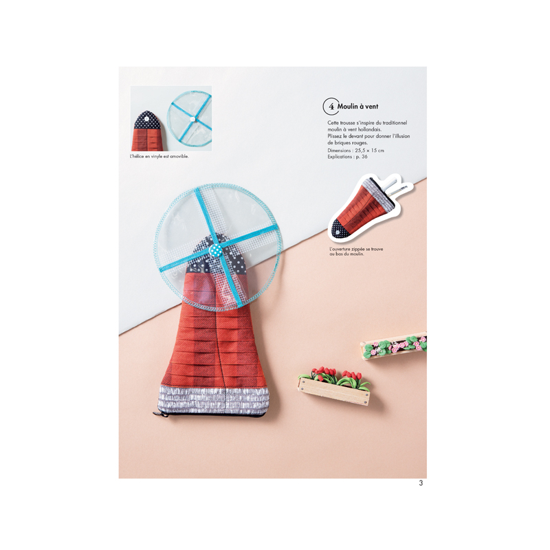 Coudre c'est facile Hors série - Les trousses zippées Magazine Couture