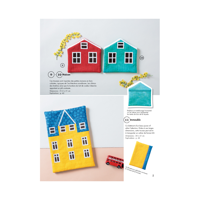 Coudre c'est facile Hors série - Les trousses zippées Magazine Couture