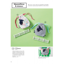 Coudre c'est facile Hors série - Les trousses zippées Magazine Couture