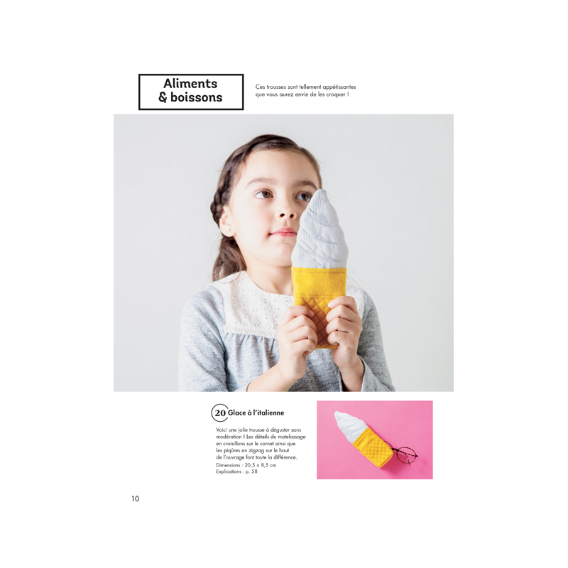 Coudre c'est facile Hors série - Les trousses zippées Magazine Couture