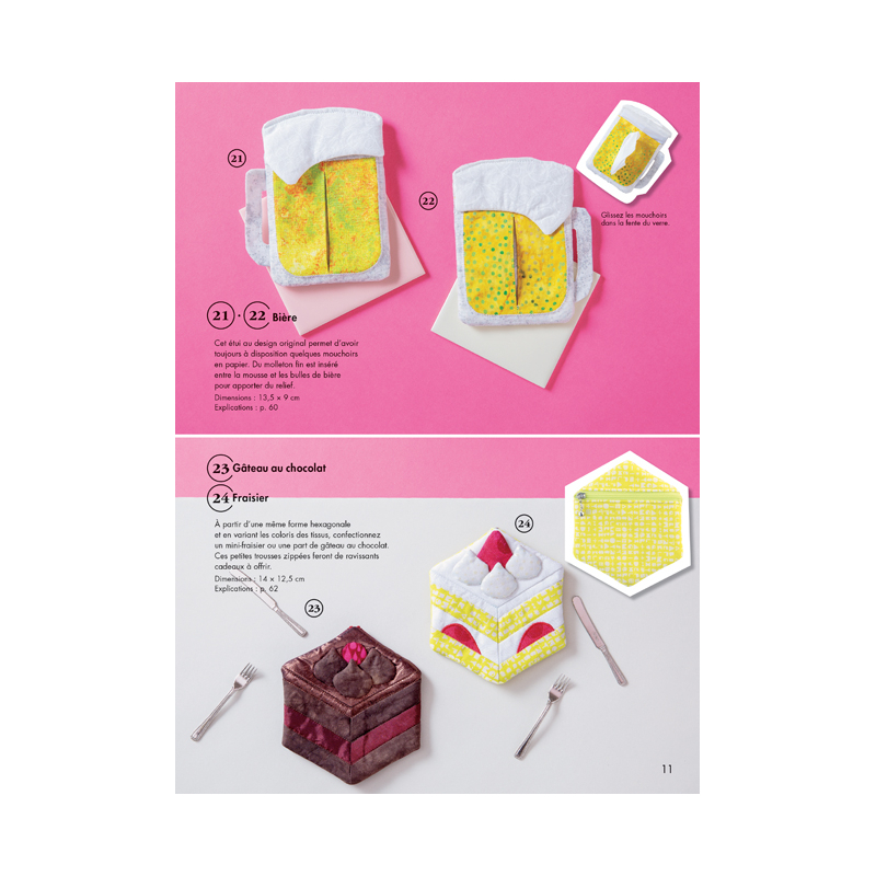 Coudre c'est facile Hors série - Les trousses zippées Magazine Couture