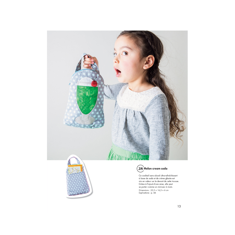 Coudre c'est facile Hors série - Les trousses zippées Magazine Couture