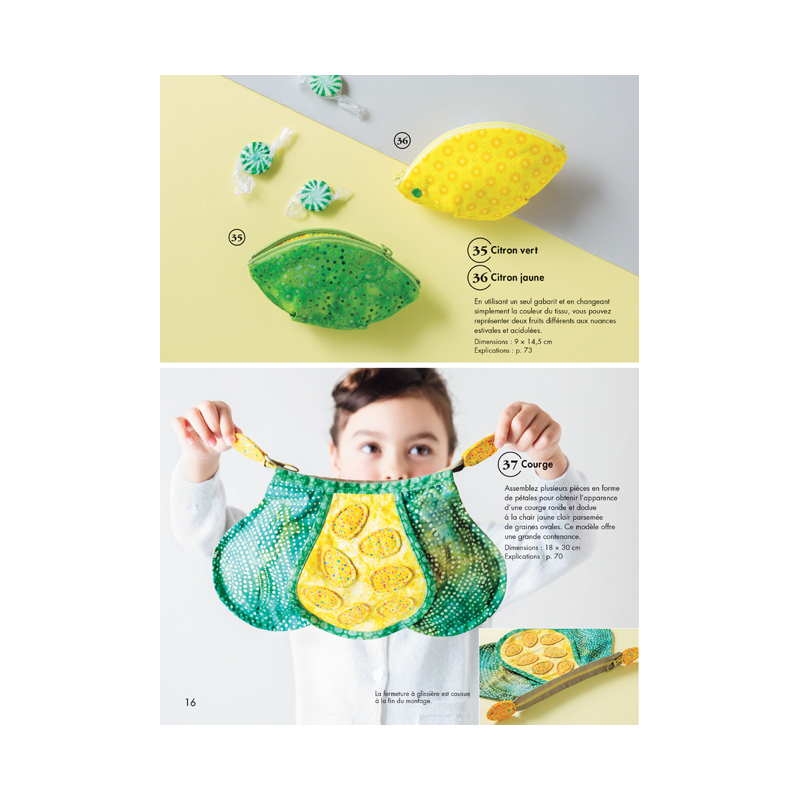 Coudre c'est facile Hors série - Les trousses zippées Magazine Couture