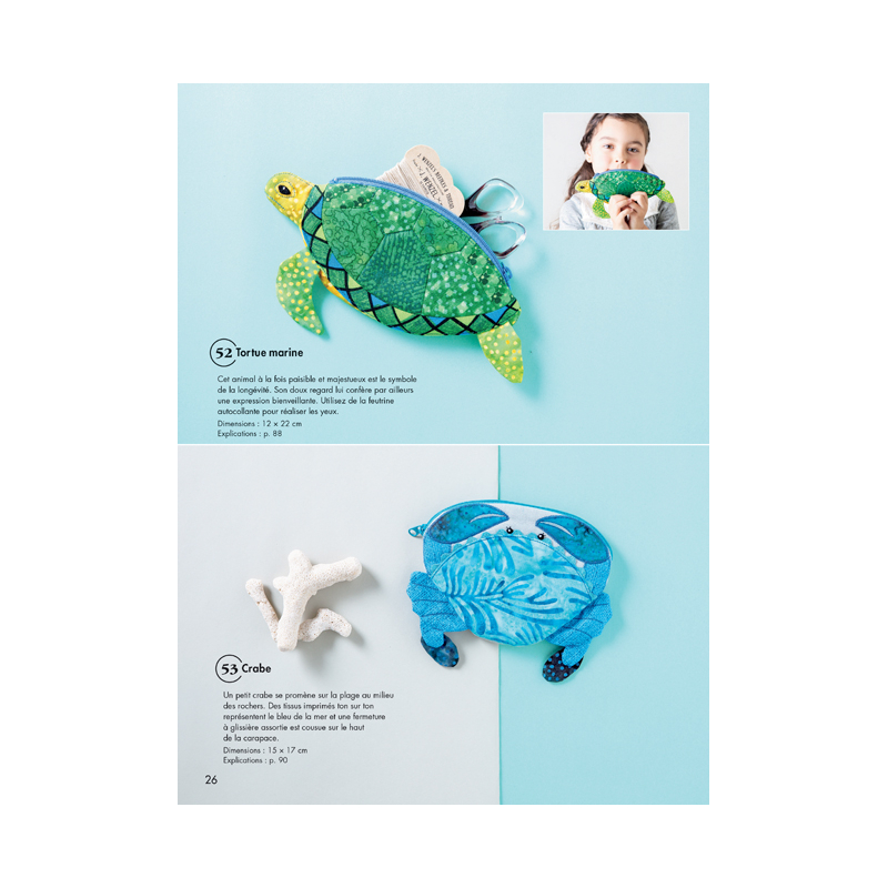 Coudre c'est facile Hors série - Les trousses zippées Magazine Couture