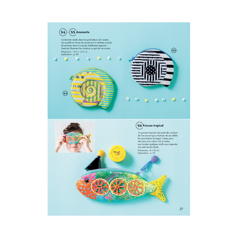 Coudre c'est facile Hors série - Les trousses zippées Magazine Couture