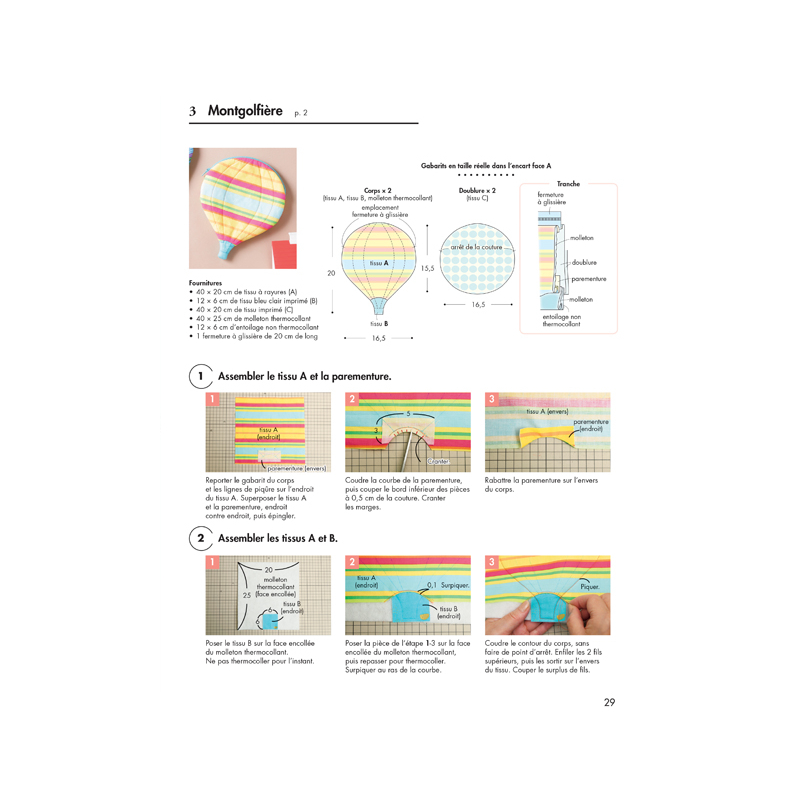 Coudre c'est facile Hors série - Les trousses zippées Magazine Couture
