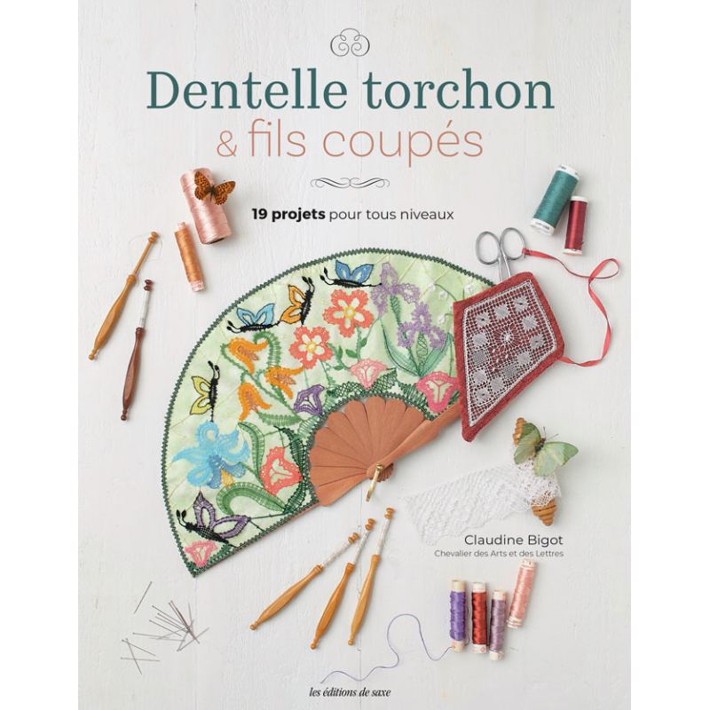 Dentelle torchon & fils coupés  - 1