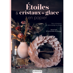 Étoiles & Cristaux de glaces en papier  - 1