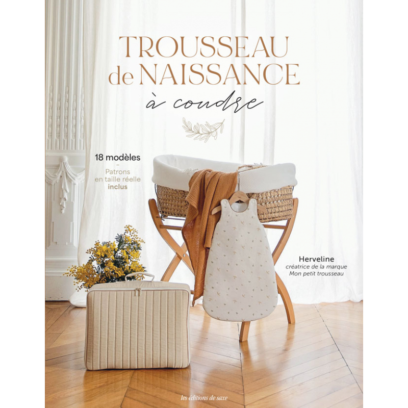 Trousseau de naissance à coudre : livre couture bébé