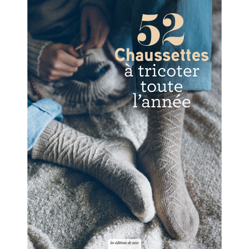 52 chaussettes à tricoter toute l'année  - 1