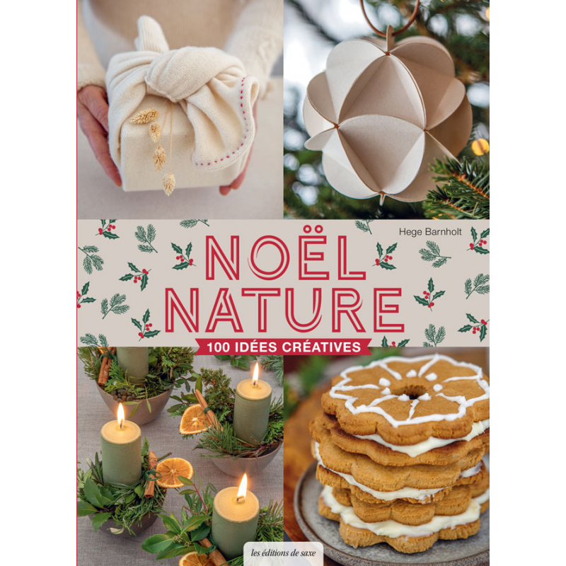 Noël nature – 100 idées créatives : livre DIY bricolage Noël