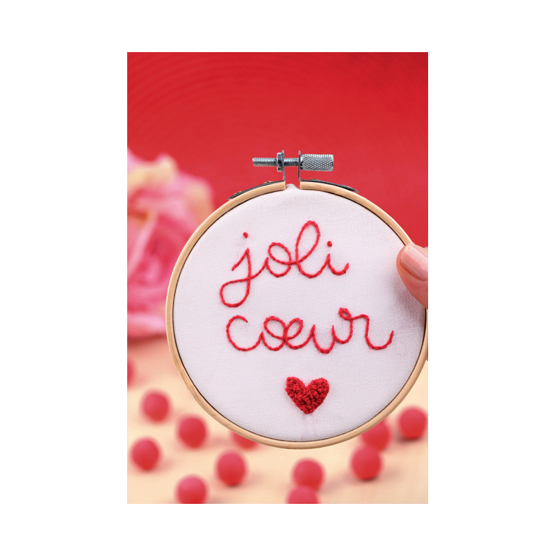 Kit Joli Coeur en broderie  - 2