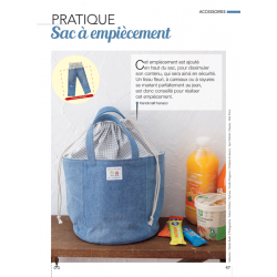 Coudre c'est facile n°80 - Upcycling Jeans intemporel Magazine Couture