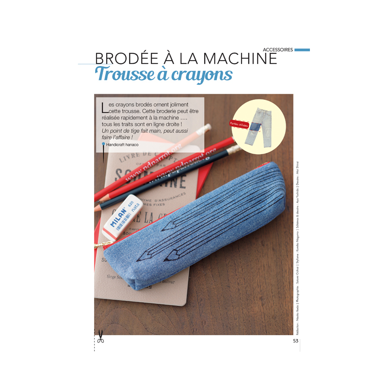 Coudre c'est facile n°80 - Upcycling Jeans intemporel Magazine Couture