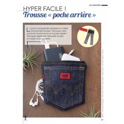 Coudre c'est facile n°80 - Upcycling Jeans intemporel Magazine Couture
