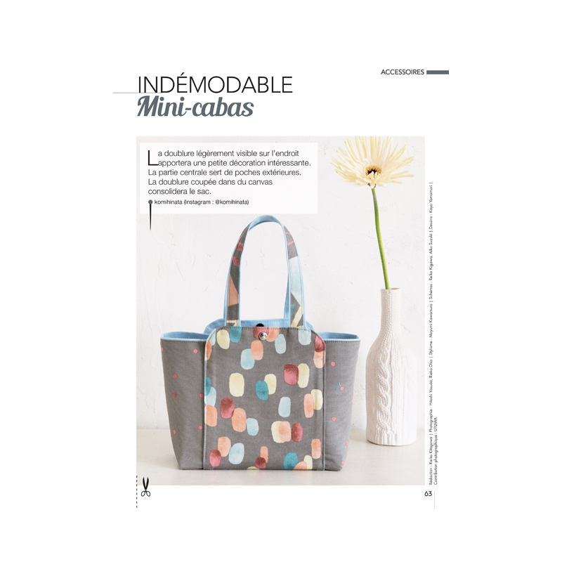 Coudre c'est facile n°80 - Upcycling Jeans intemporel Magazine Couture