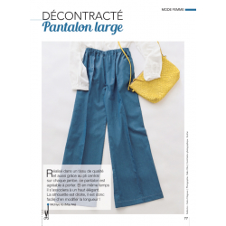 Coudre c'est facile n°80 - Upcycling Jeans intemporel Magazine Couture