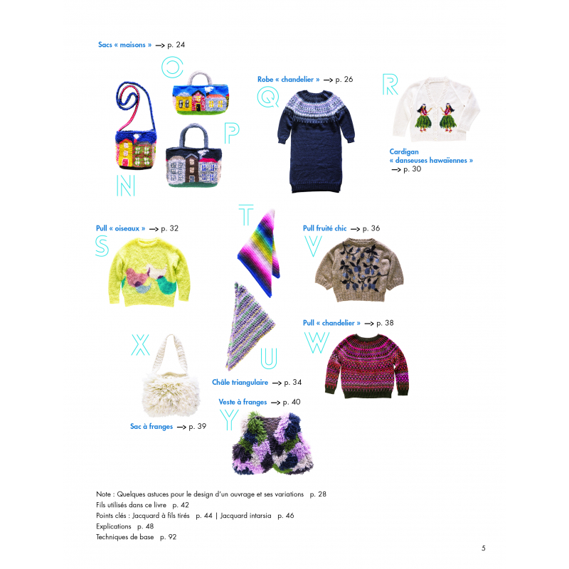 Tricot jacquard - 25 projets originaux & tendance Tricot