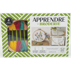 Coffret Apprendre la broderie