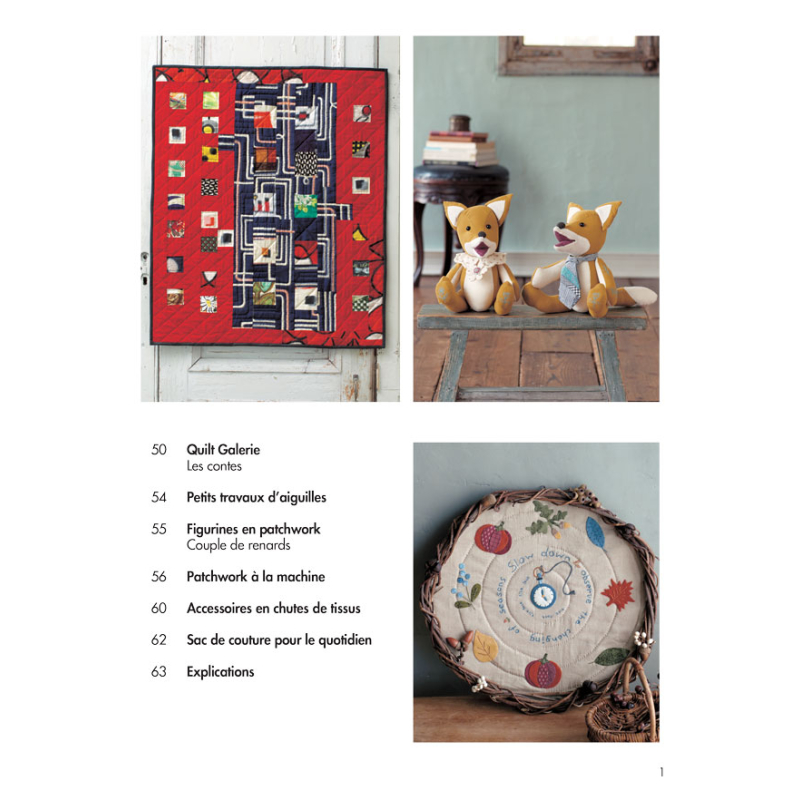 Magic Patch Quilts Japan n°36 - 23 projets de fêtes Livre Patchwork