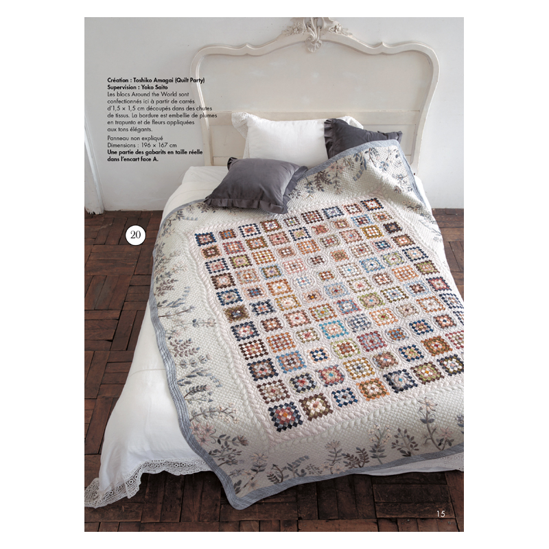 Magic Patch Quilts Japan n°36 - 23 projets de fêtes Livre Patchwork