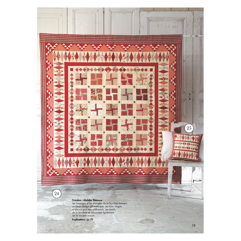 Magic Patch Quilts Japan n°36 - 23 projets de fêtes Livre Patchwork