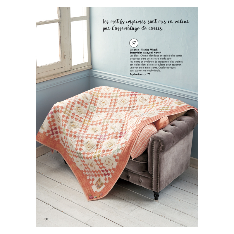 Magic Patch Quilts Japan n°36 - 23 projets de fêtes Livre Patchwork