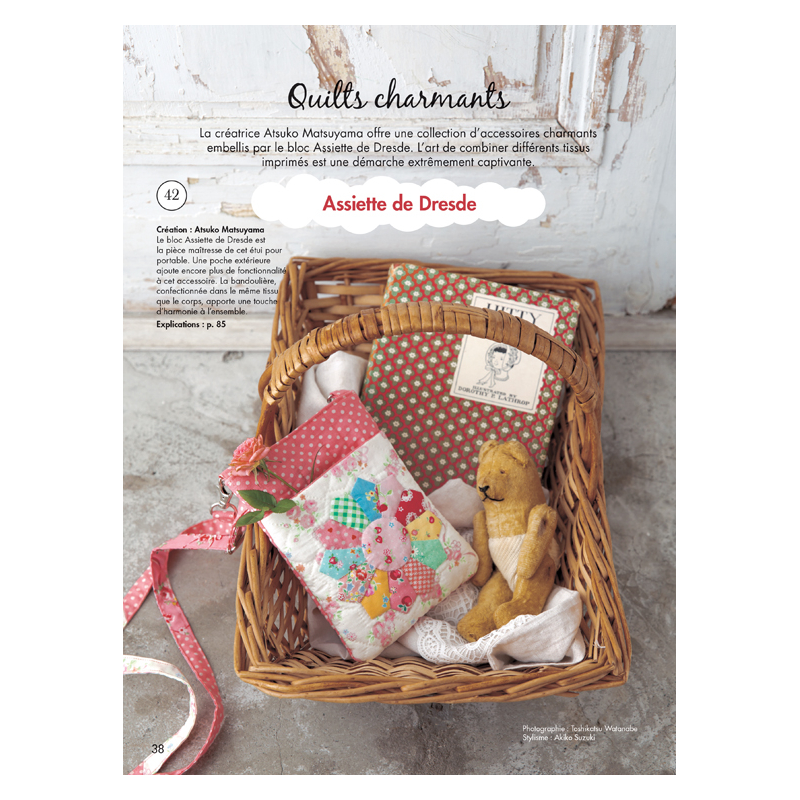Magic Patch Quilts Japan n°36 - 23 projets de fêtes Livre Patchwork