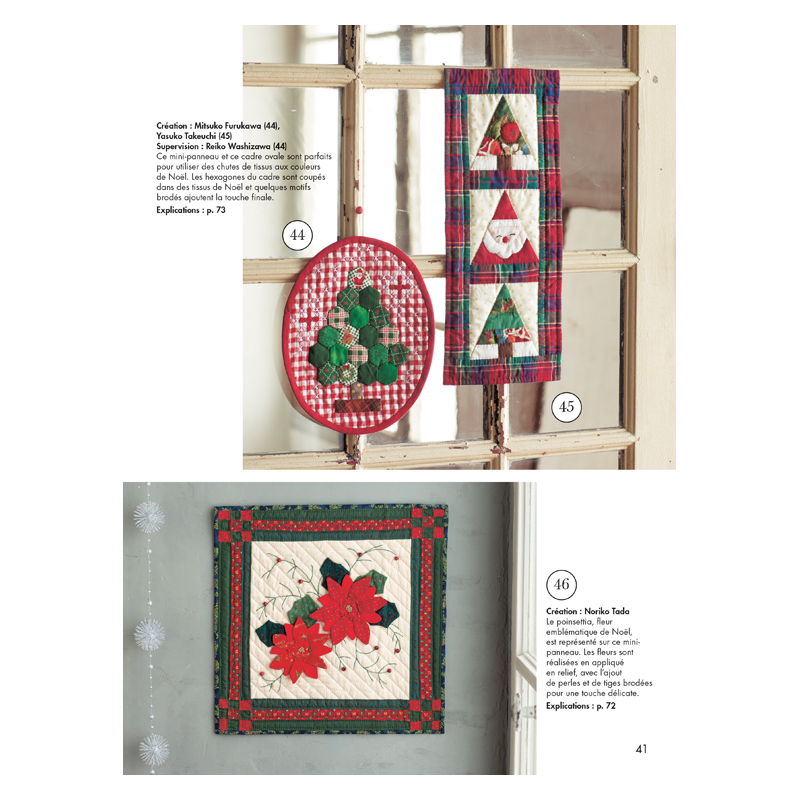 Magic Patch Quilts Japan n°36 - 23 projets de fêtes Livre Patchwork