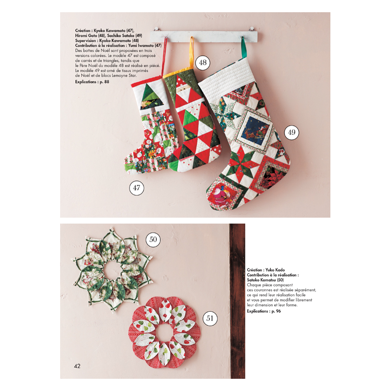 Magic Patch Quilts Japan n°36 - 23 projets de fêtes Livre Patchwork