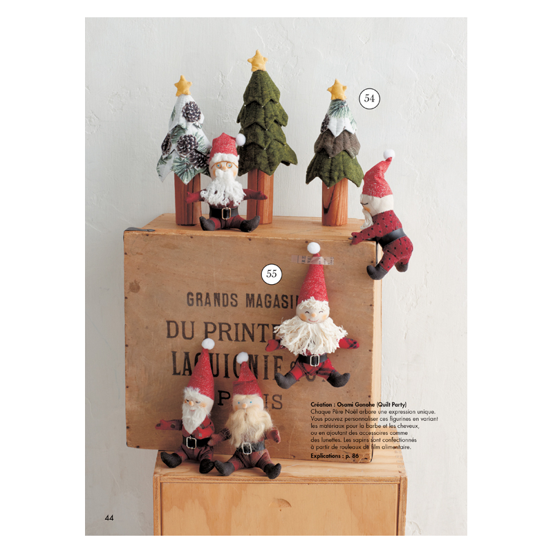 Magic Patch Quilts Japan n°36 - 23 projets de fêtes Livre Patchwork