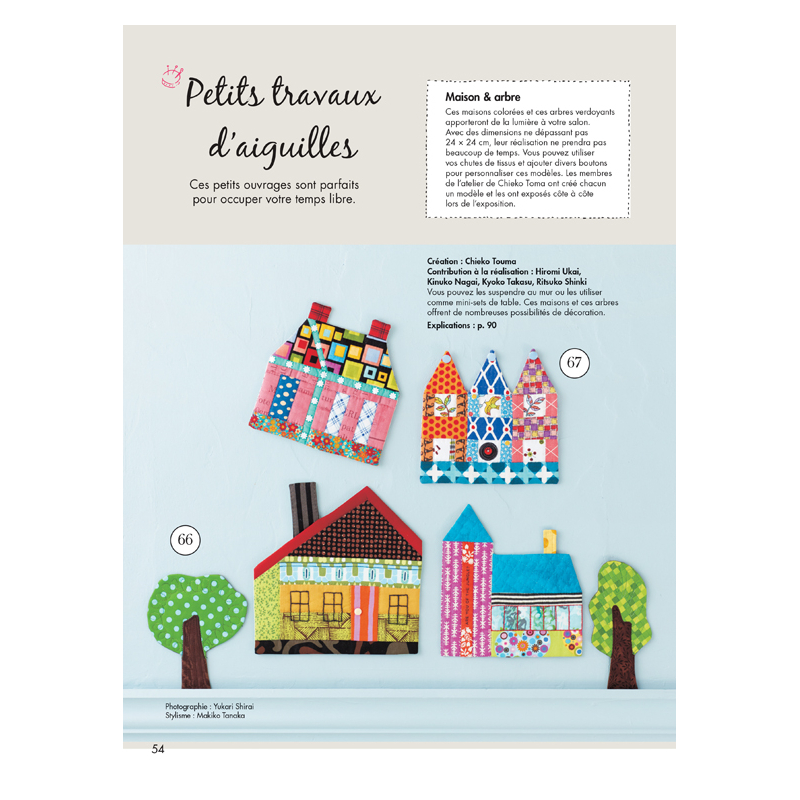 Magic Patch Quilts Japan n°36 - 23 projets de fêtes Livre Patchwork