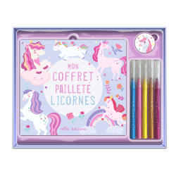 Mon coffret pailleté licornes