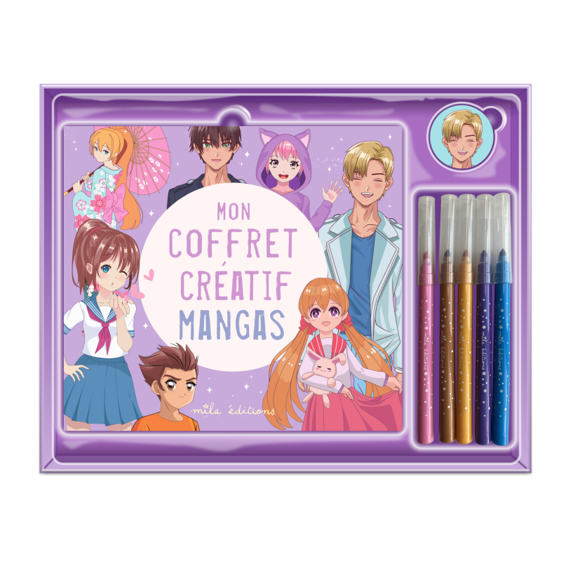 Mon coffret pailleté licornes - MILA