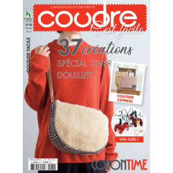 Coudre c'est facile n°82 - 37 créations spécial hiver douillet Magazine Couture