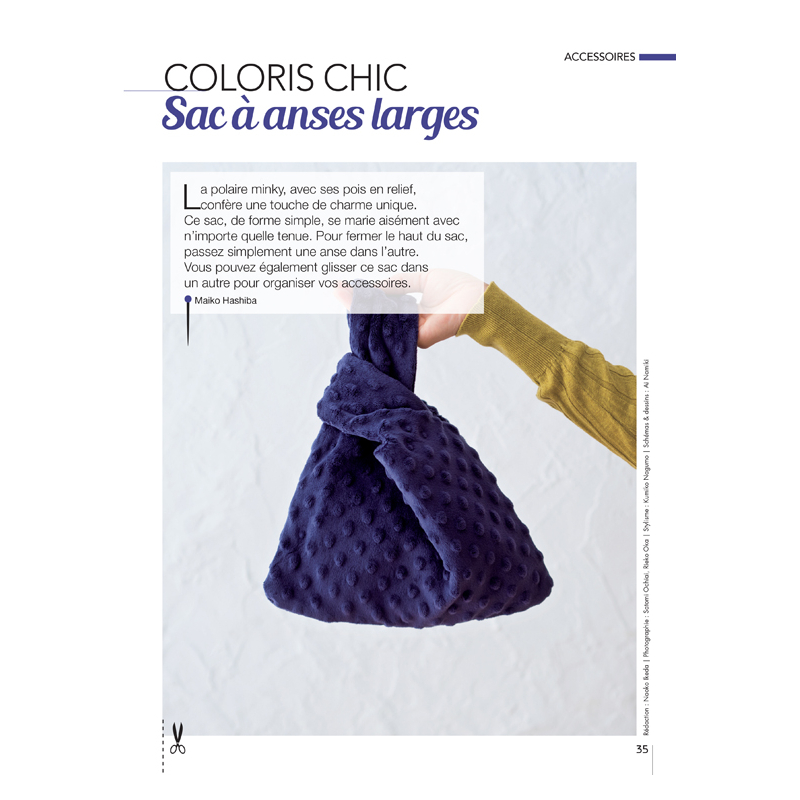 Coudre c'est facile n°82 - 37 créations spécial hiver douillet Magazine Couture