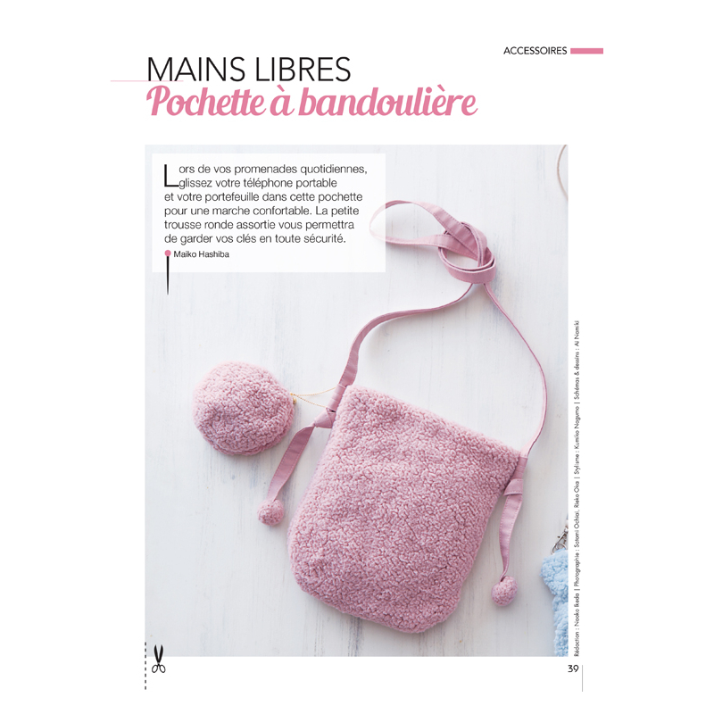 Coudre c'est facile n°82 - 37 créations spécial hiver douillet Magazine Couture