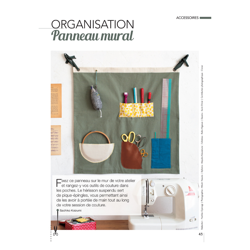 Coudre c'est facile n°82 - 37 créations spécial hiver douillet Magazine Couture