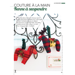 Coudre c'est facile n°82 - 37 créations spécial hiver douillet Magazine Couture