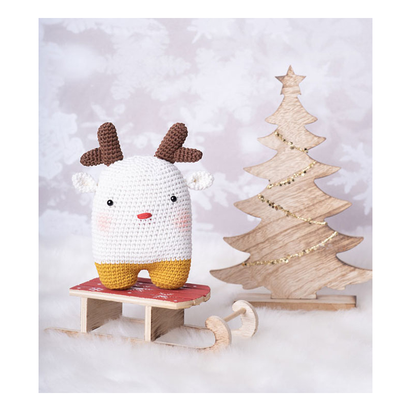 Modèle crochet – Lou le bébé renne de Noël Modèle à télécharger Modèles