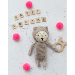 Modèle crochet – Ourson amigurumi pour bébé Modèle à télécharger Modèles