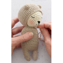 Modèle crochet – Ourson amigurumi pour bébé Modèle à télécharger Modèles
