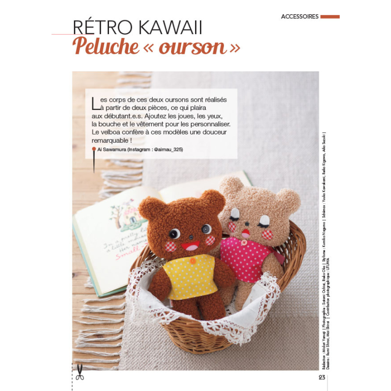 32 accessoires coup de cœur 2024 Livre Couture