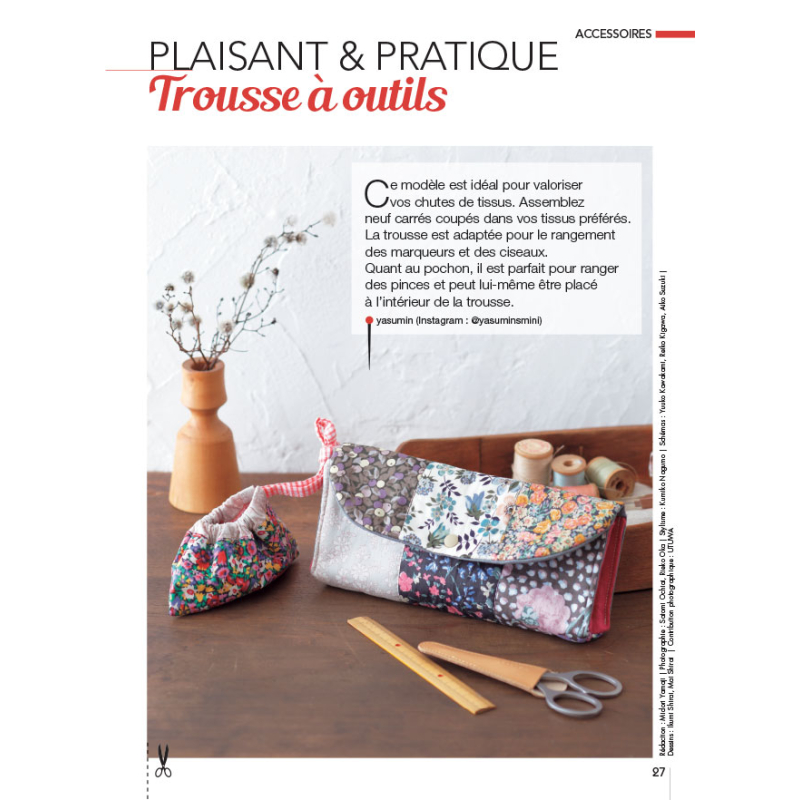 32 accessoires coup de cœur 2024 Livre Couture
